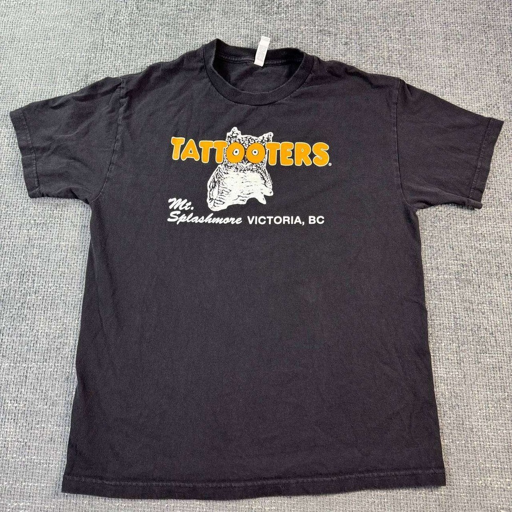 Tattooters Victoria BC Graphic Tee Mens Small Black S